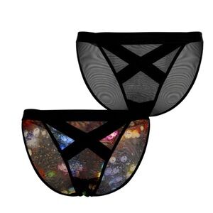 💜 Parade Silky Mesh Cheeky, 2-Pack, Size:2XL